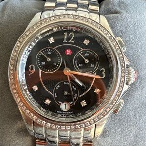 Michele Belmore Diamond Chronograph Ladies Watch – Model MW29B01A1993